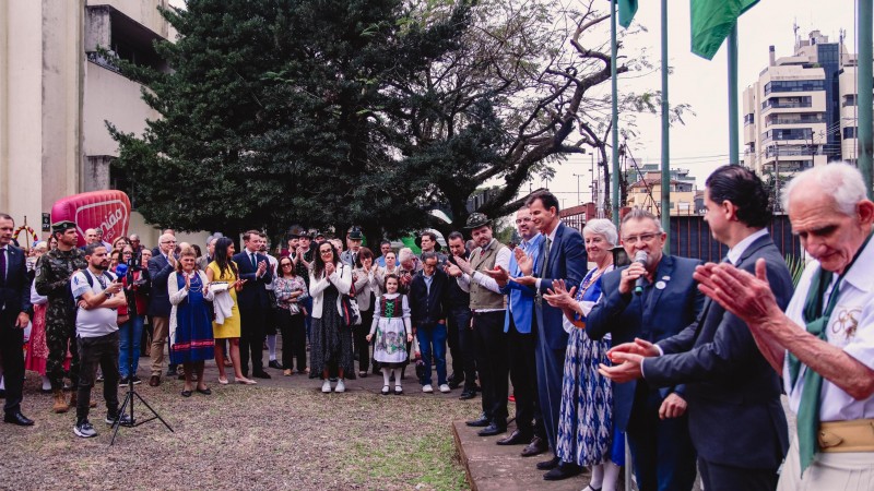 Secretário Fabrício Peruchin participou da reinauguração de Museu em São Leopoldo