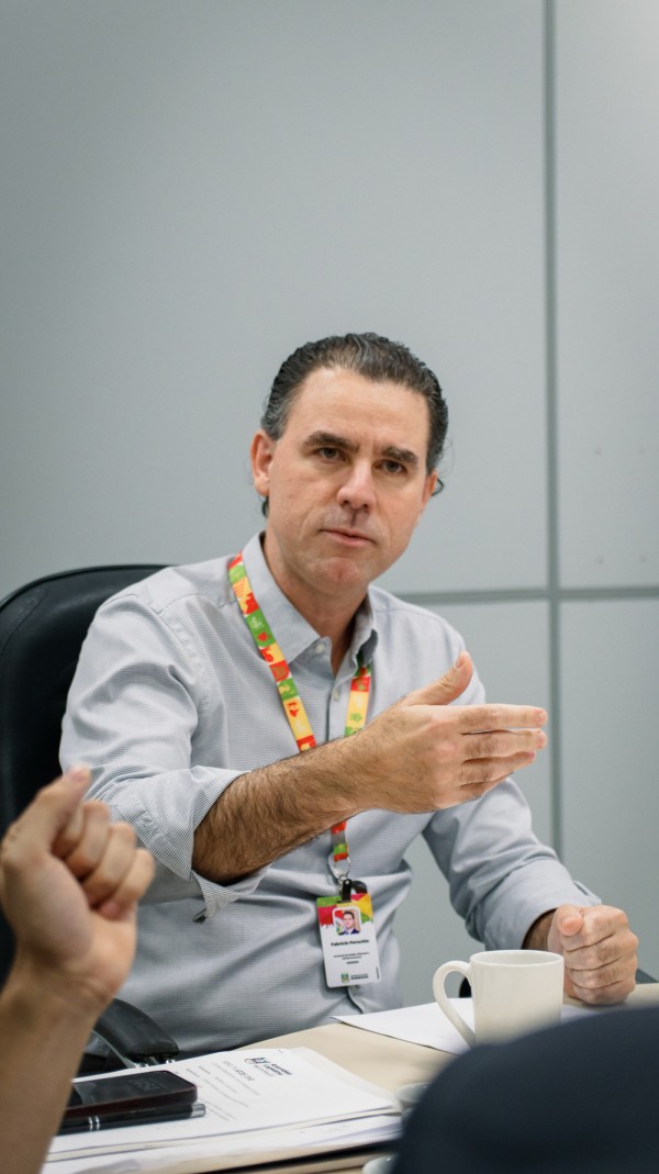 Peruchin reforçou o papel da Secretaria no cuidado com as pessoas.